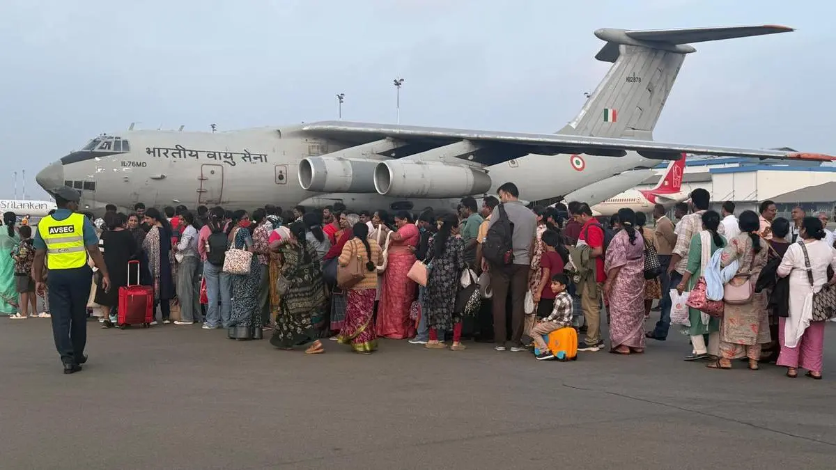 IAF and other airlines fly home stranded tourists from Sri Lanka