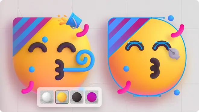 Microsoft’s emoji set Microsoft’s emoji set