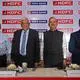 (L-R) Housing Development Finance Corporation (HDFC) MD and CEO Sasidharan Jagdishan, HDFC chairman Deepak Parekh, HDFC Bank chairman Atanu Chakraborty and HDFC Vice-Chairman and CEO Keki Mistry  (L-R) Housing Development Finance Corporation (HDFC) MD and CEO Sasidharan Jagdishan, HDFC chairman Deepak Parekh, HDFC Bank chairman Atanu Chakraborty and HDFC Vice-Chairman and CEO Keki Mistry