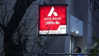 Axis Bank’s gross non-performing asset ratio improved to 1.46% at the end of September from 1.57% three months earlier but has worsened slightly from 1.44% in the year-ago quarter.