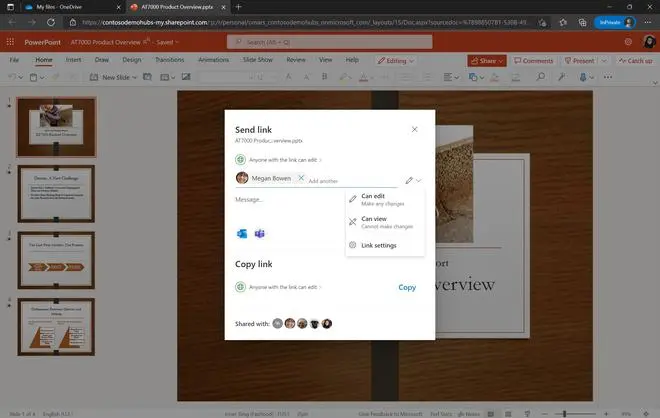 Document sharing experience across Microsoft Teams