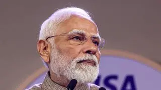 El primer ministro Narendra Modi dijo sobre el Foro de Líderes Mundiales del Tiempos Económicos en Nueva Delhi. El primer ministro Narendra Modi dijo sobre el Foro de Líderes Mundiales del Tiempos Económicos en Nueva Delhi.