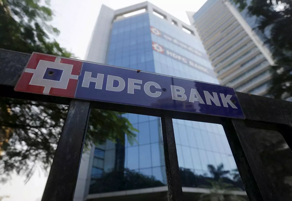 The headquarters of India’s HDFC Bank is pictured in Mumbai. File Photo