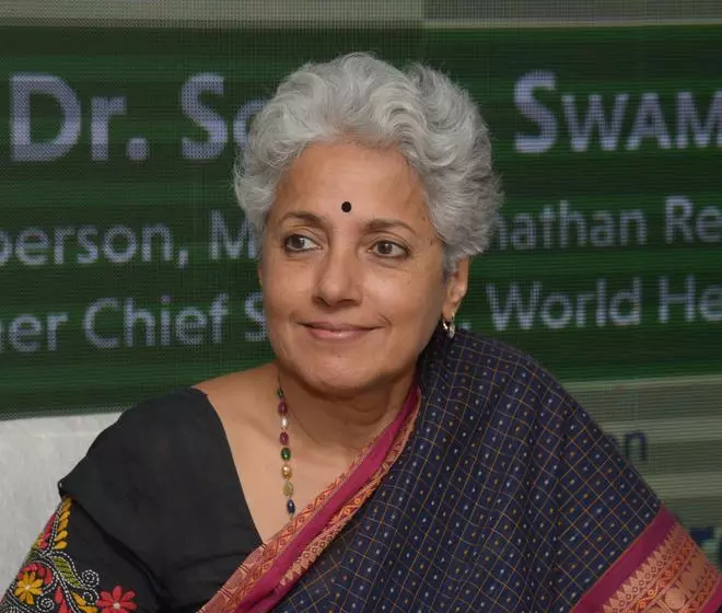 Dr Soumya Swaminathan, former chief scientist, World Health Organization