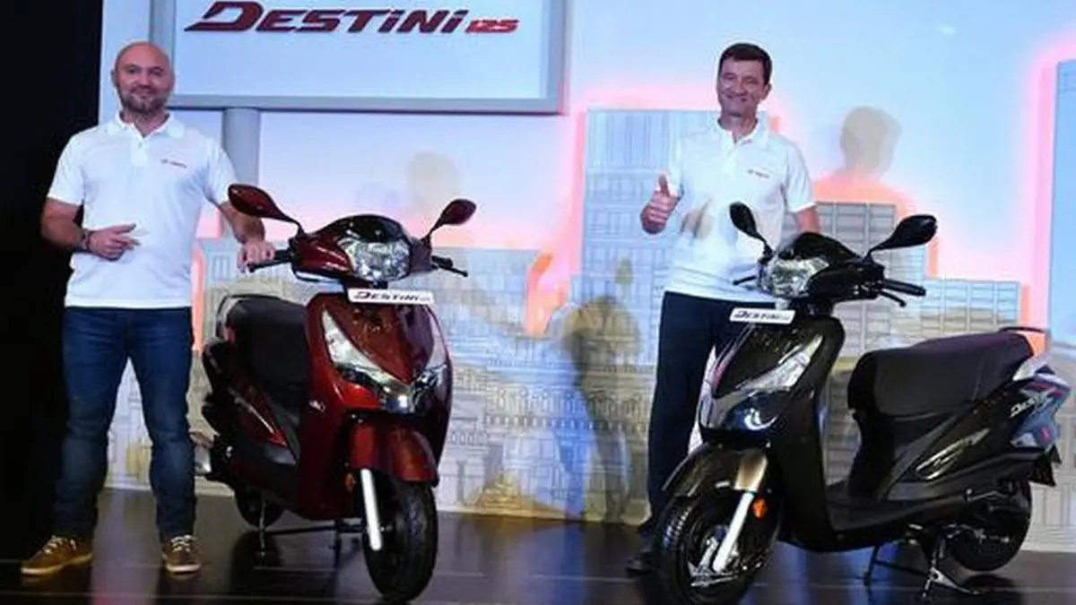 Hero MotoCorp forays into 125 cc scooter segment with Destini 125