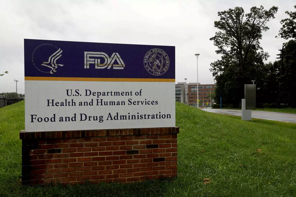 The Food and Drug Administration headquarters in White Oak, Maryland, US (file image)