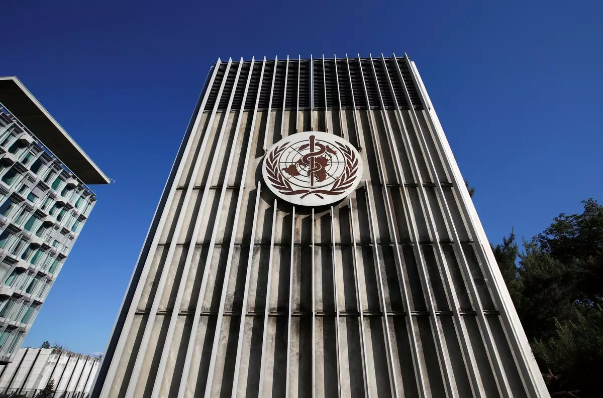 World Health Organization headquarters in Geneva, Switzerland (file image)