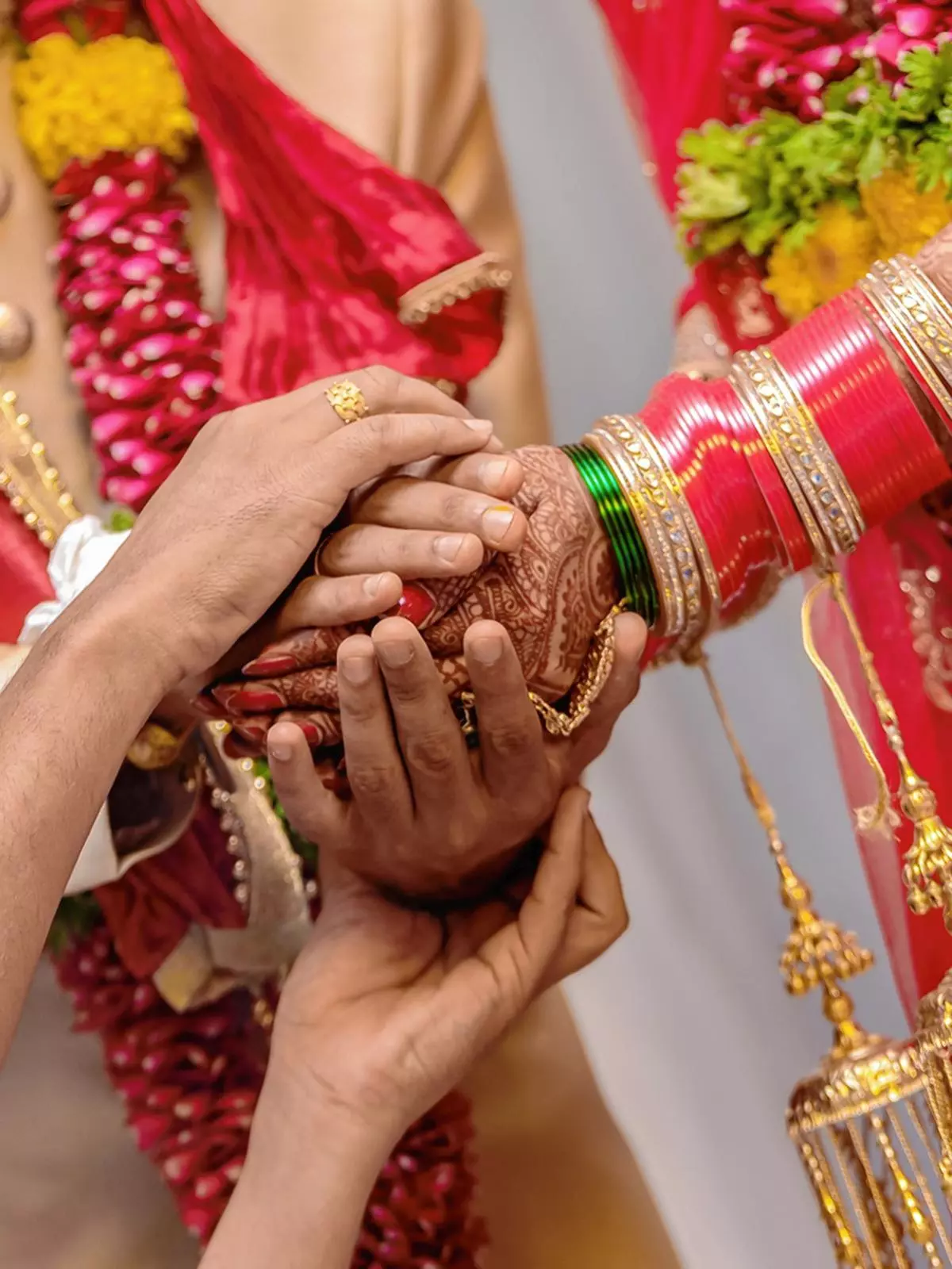 Traditional Indian Wedding .
