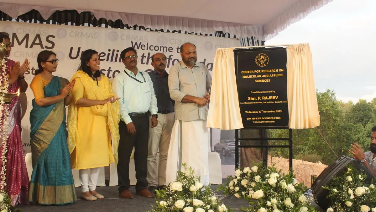 Foundation stone laid for research centre at Kerala’s Bio 360 Life Sciences Park