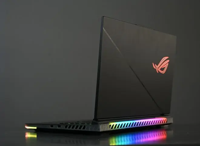 For Technofile : Asus ROG Strix 16. Photo : Bijoy Ghosh To go with Siddharth's report For Technofile : Asus ROG Strix 16. Photo : Bijoy Ghosh To go with Siddharth's report