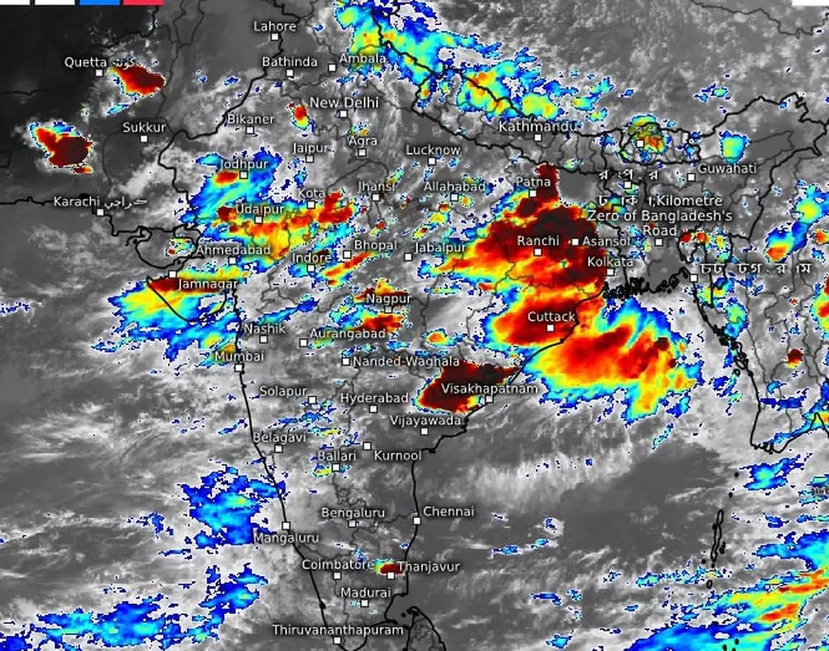 Satellite maps on Friday evening showed clouds building afresh around Odisha in advance of a likely low-pressure area forming in the Bay of Bengal. This is expected to further intensify rainfall over East and Central India.