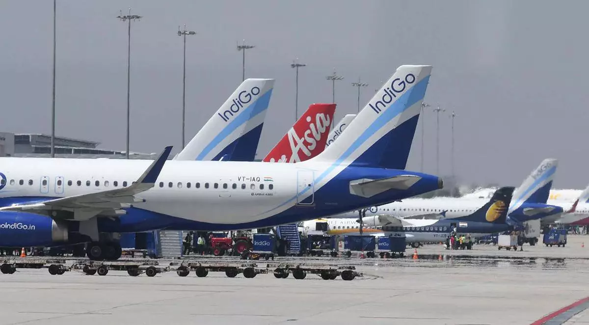 IndiGo registered a growth of 13 per cent, Go First saw 10 per cent growth, and Air India registered 9.45 per cent growth compared to the previous schedul