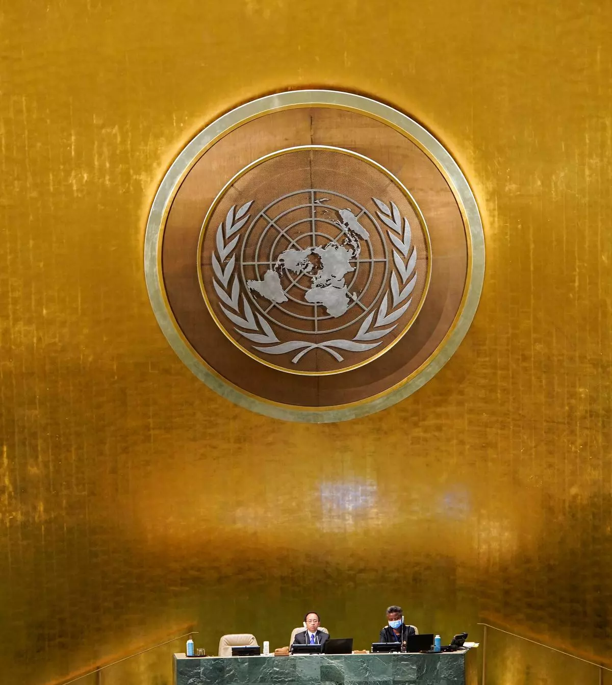 The 77th Session of the United Nations General Assembly at U.N. Headquarters in New York