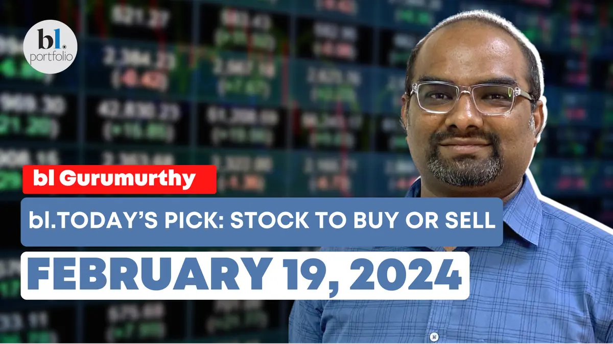 Today’s stock recommendation: 19th February 2024