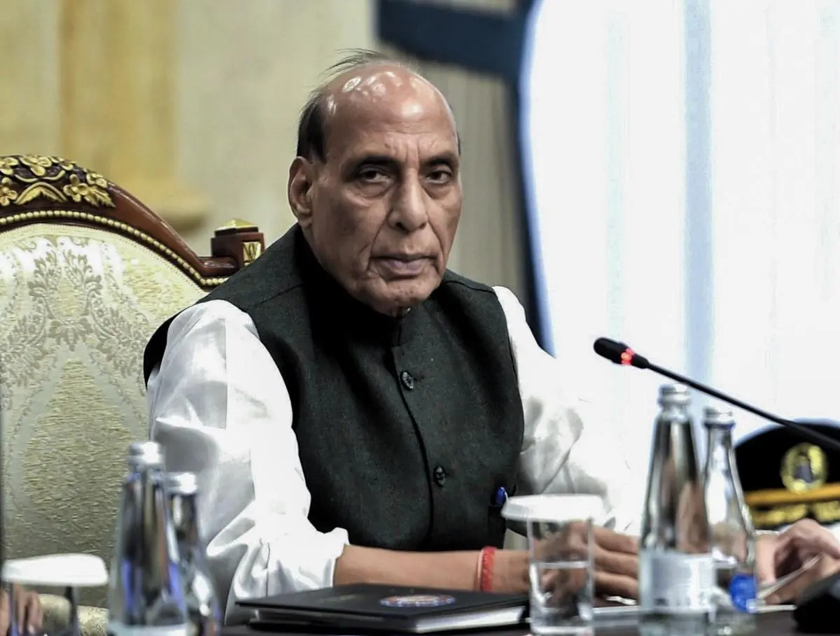 thehindubusinessline.com - Headway must in emerging domains like directed energy & hypersonic weapons, underwater & Space: Rajnath to industry
