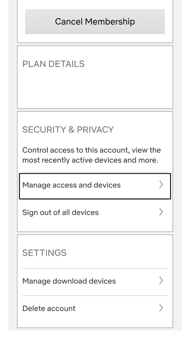 Netflix account linked devices Netflix account linked devices