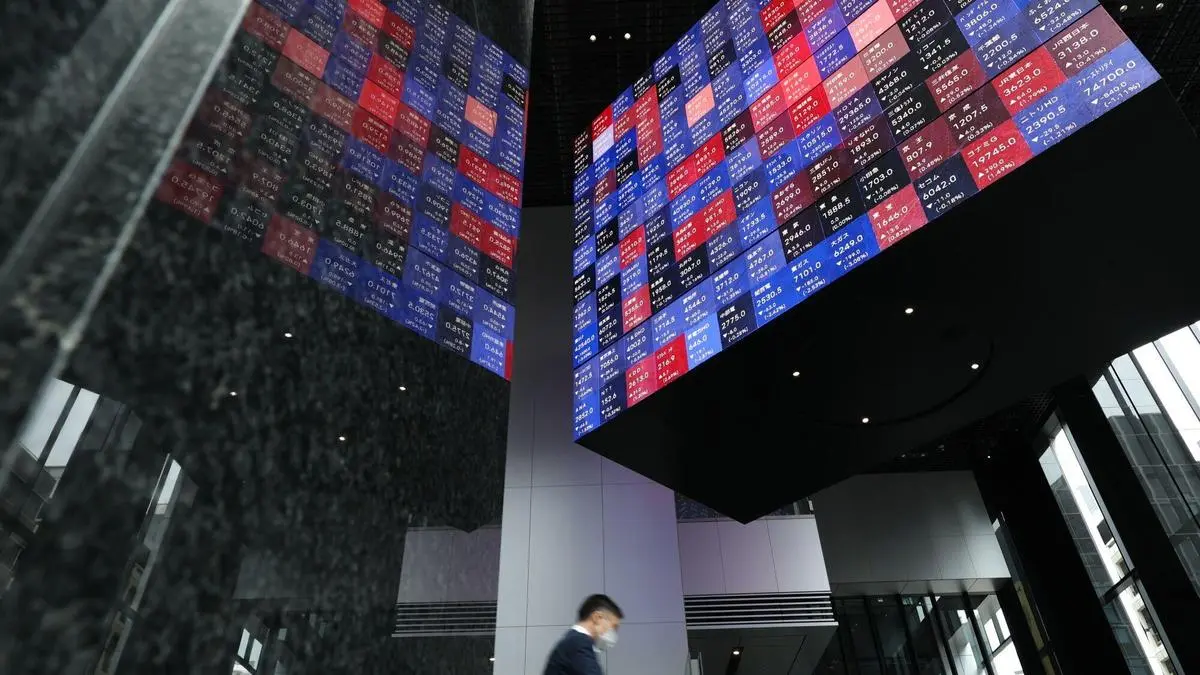 Asian shares mixed after Wall Street rallies on hopes for talks on ending US-Iran war