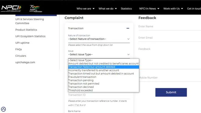 NPCI’s Dispute Redressal Mechanism NPCI’s Dispute Redressal Mechanism