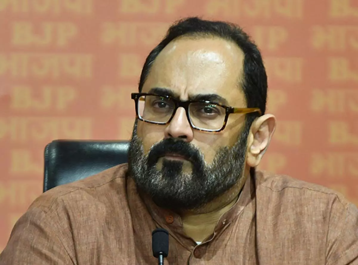 File Photo: Rajeev Chandrasekhar, Minister of State for Electronics and Information Technology.
