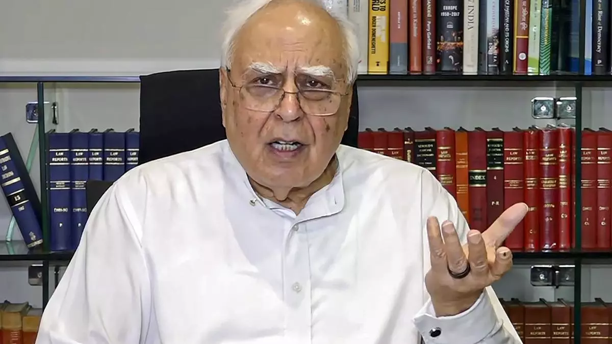 The new criminal codes must be challenged: Kapil Sibal - The Hindu ...