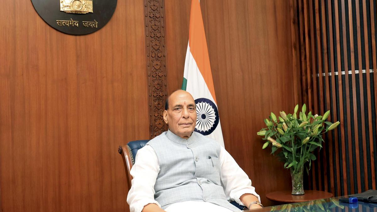 Defence Minister Rajnath Singh chairs meeting to review security and defence preparedness