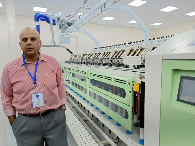 Rajiv Sharma, Group Chief Executive, Coats, at the newly inaugurated Coats Sustainability Hub India in Madurai. Rajiv Sharma, Group Chief Executive, Coats, at the newly inaugurated Coats Sustainability Hub India in Madurai.