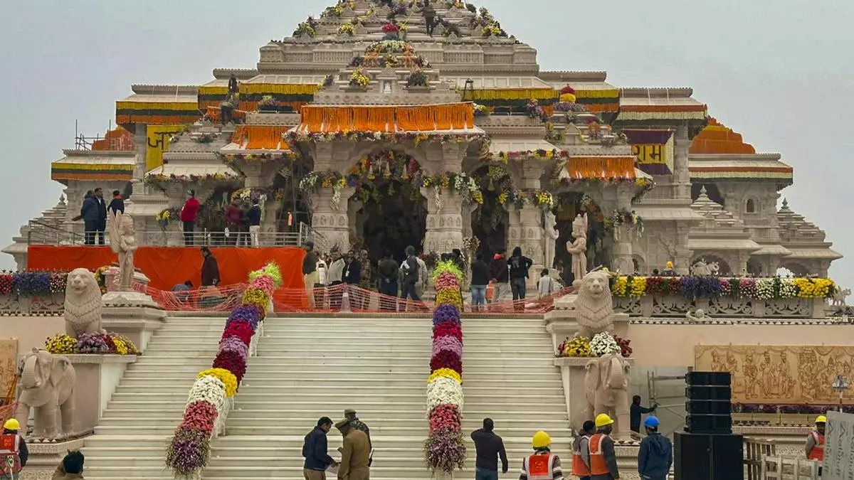 Shri Ram Janmabhoomi Mandir built to last 1,000 years, says L&T - The ...