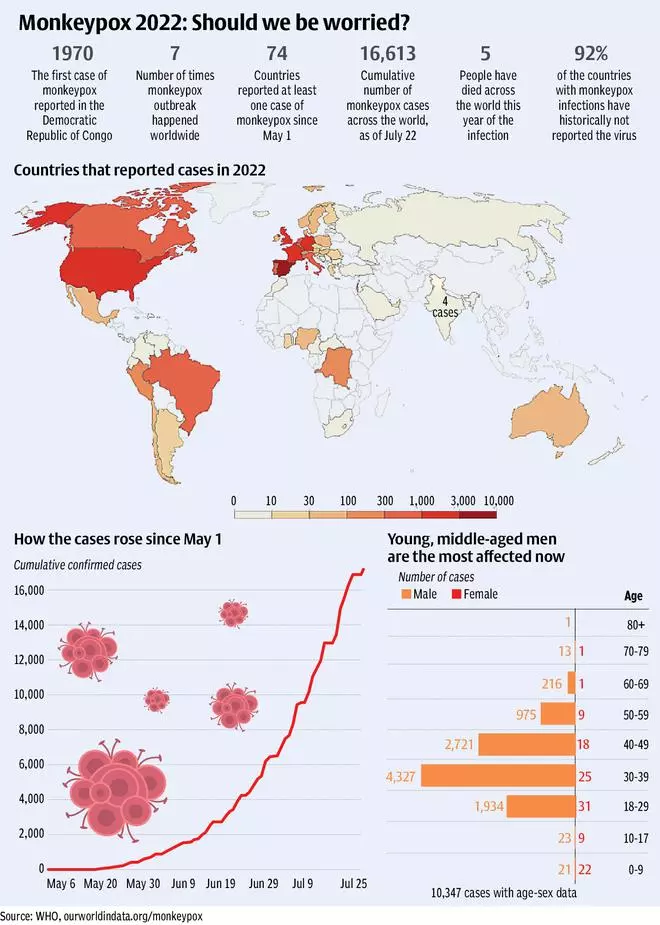 Most Countries With Monkeypox Cases Have Not Historically Reported The ...