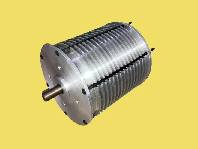 The two-wheeler motor developed by Viridian Ingni Propulsion using India-made ferrite magnets The two-wheeler motor developed by Viridian Ingni Propulsion using India-made ferrite magnets