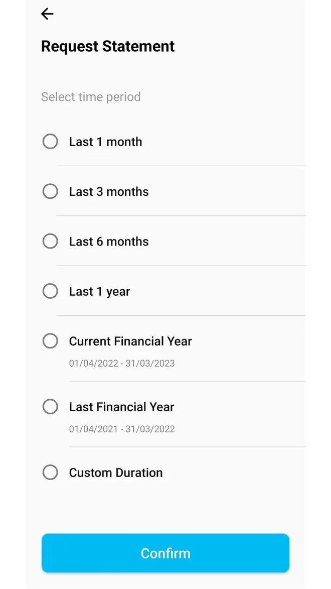 Paytm request statement Paytm request statement