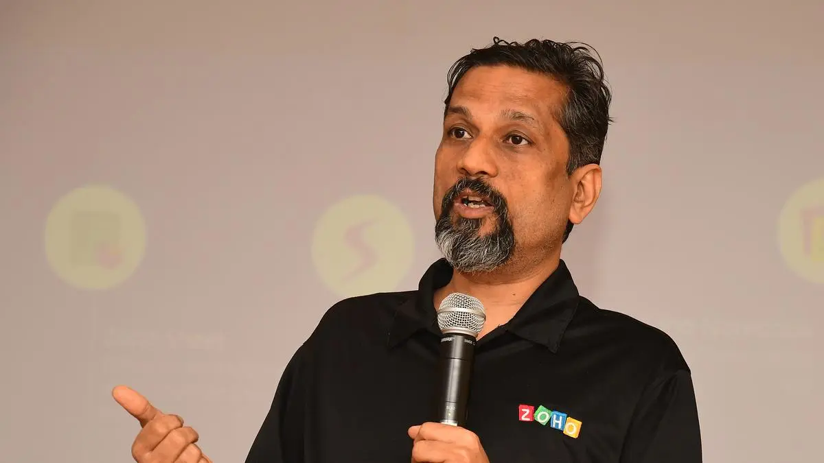 National consensus needs to be evolved on development of artificial intelligence say Zoho CEO Sridhar Vembu