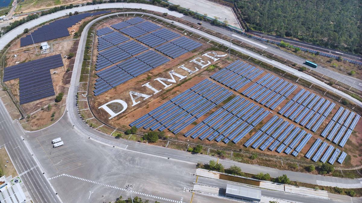 Daimler India powers Oragadam production unit with 100% renewable energy