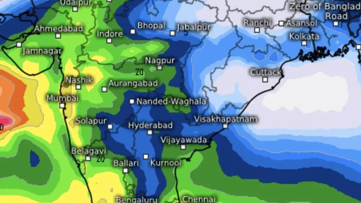 Heavy Rains Forecast for South India This Weekend