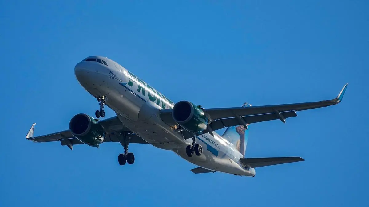 Frontier Air reports hitting a person on the runway at Denver International Airport