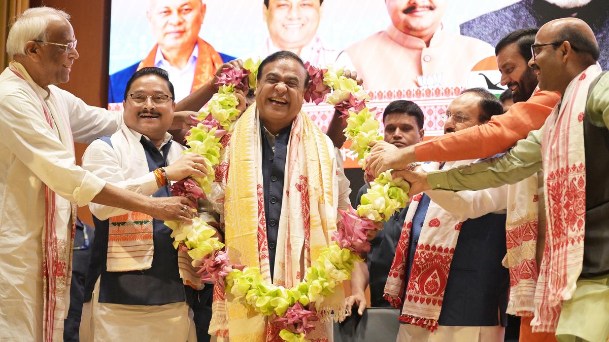 Assam: Himanta Biswa Sarma elected NDA leader, set to return as CM on May 12