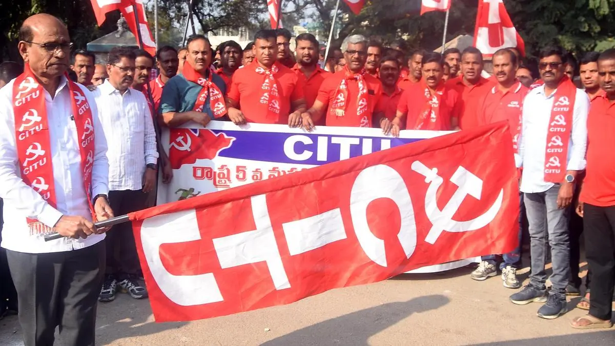 Trade unions call nationwide general strike in February against labour codes