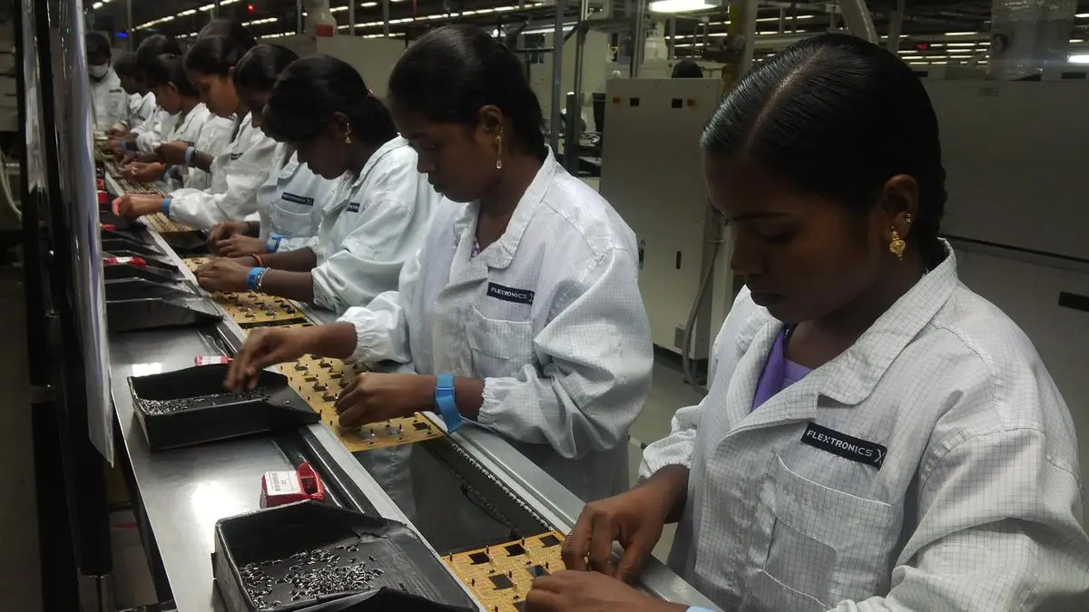 Electronics production worth ₹1.38 lakh crore carried out by 33 companies in TN so far Electronics production worth ₹1.38 lakh crore carried out by 33 companies in TN so far