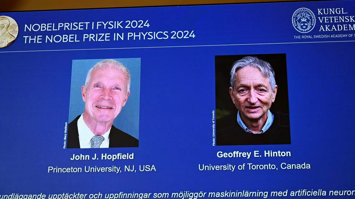 AI pioneers John Hopfield and Geoffrey Hinton awarded Nobel Prize in Physics