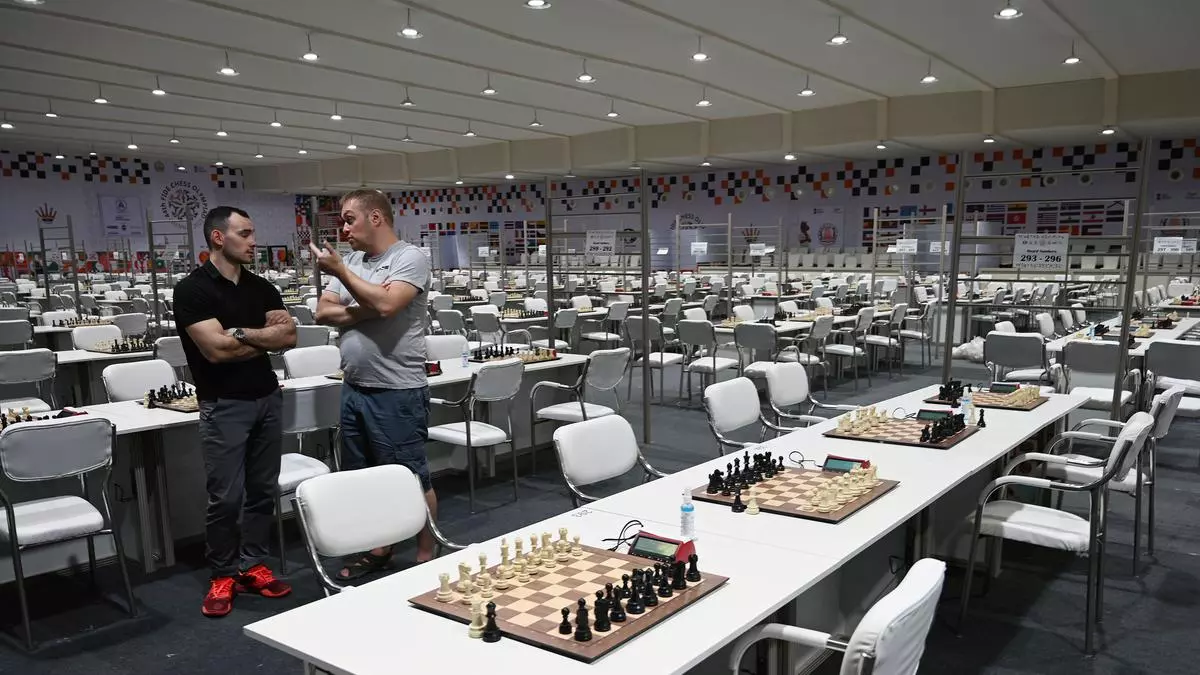 The venue tour of the 44th FIDE Chess Olympiad 2022