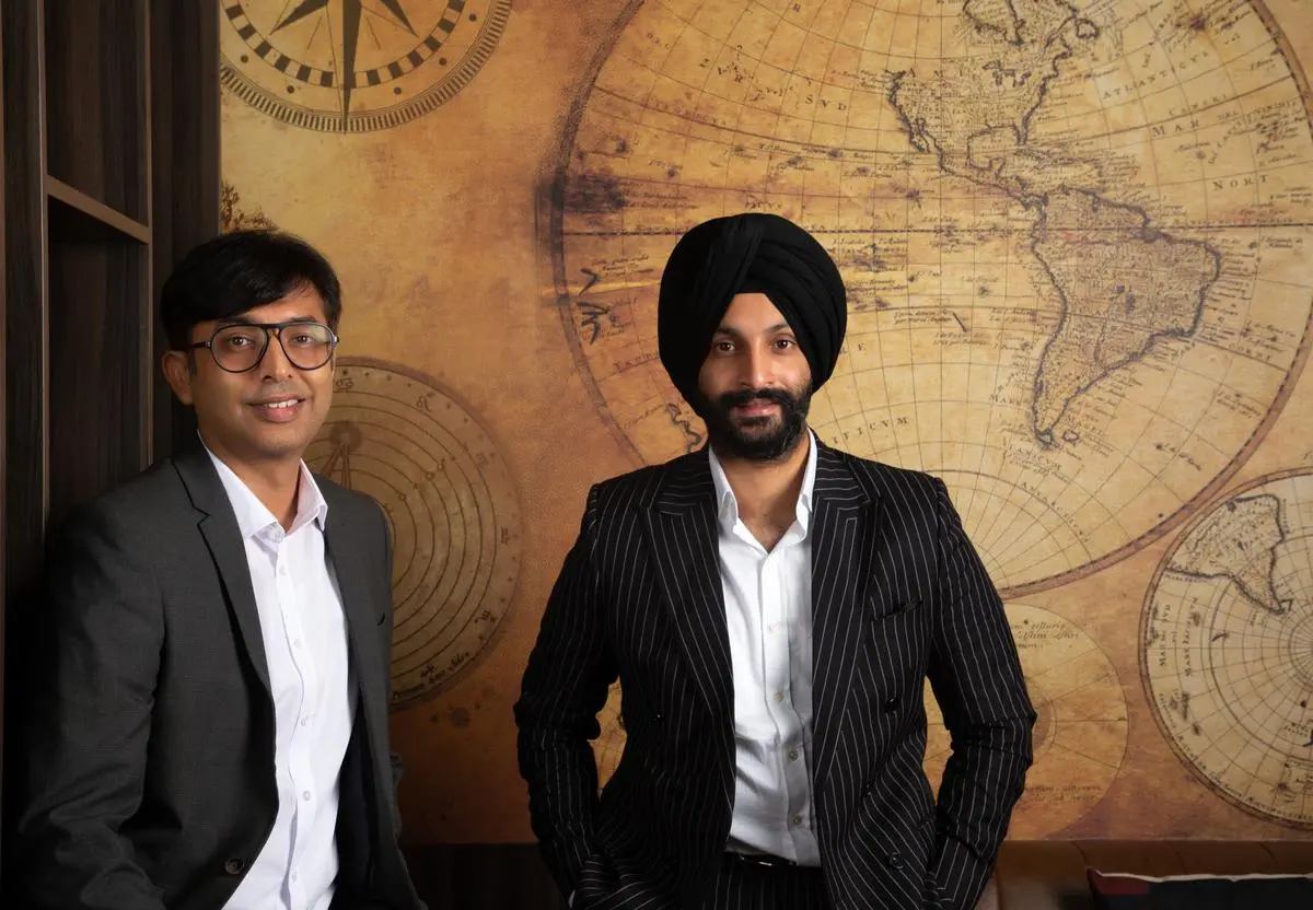 Abhinav Suri, Co-Founder, StrideOne (L) and Ishpreet Singh Gandhi, Founder, StrideOne ( R) 