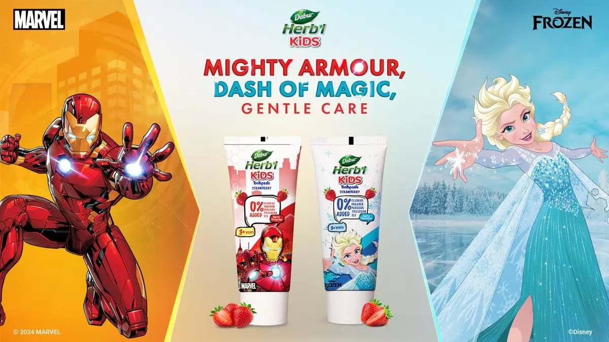 Dabur India enters kids’ toothpaste segment, partners with Disney Consumer Products