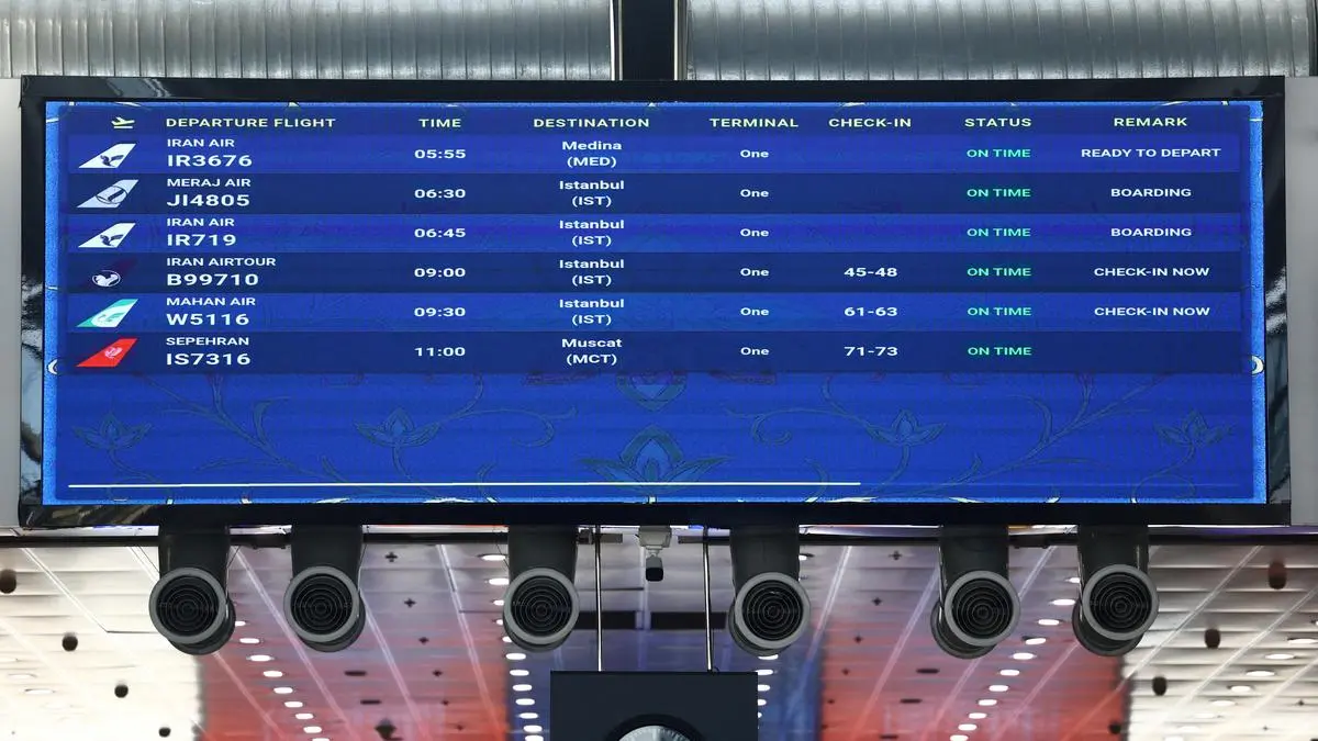 Iran resumes commercial flights from Tehran's international airport