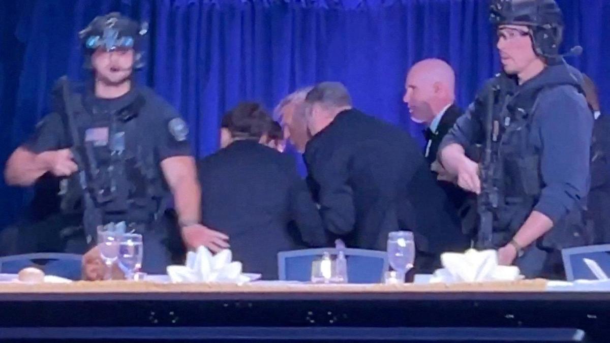 Trump safe after shooting scare at White House Correspondents’ Dinner in Washington
