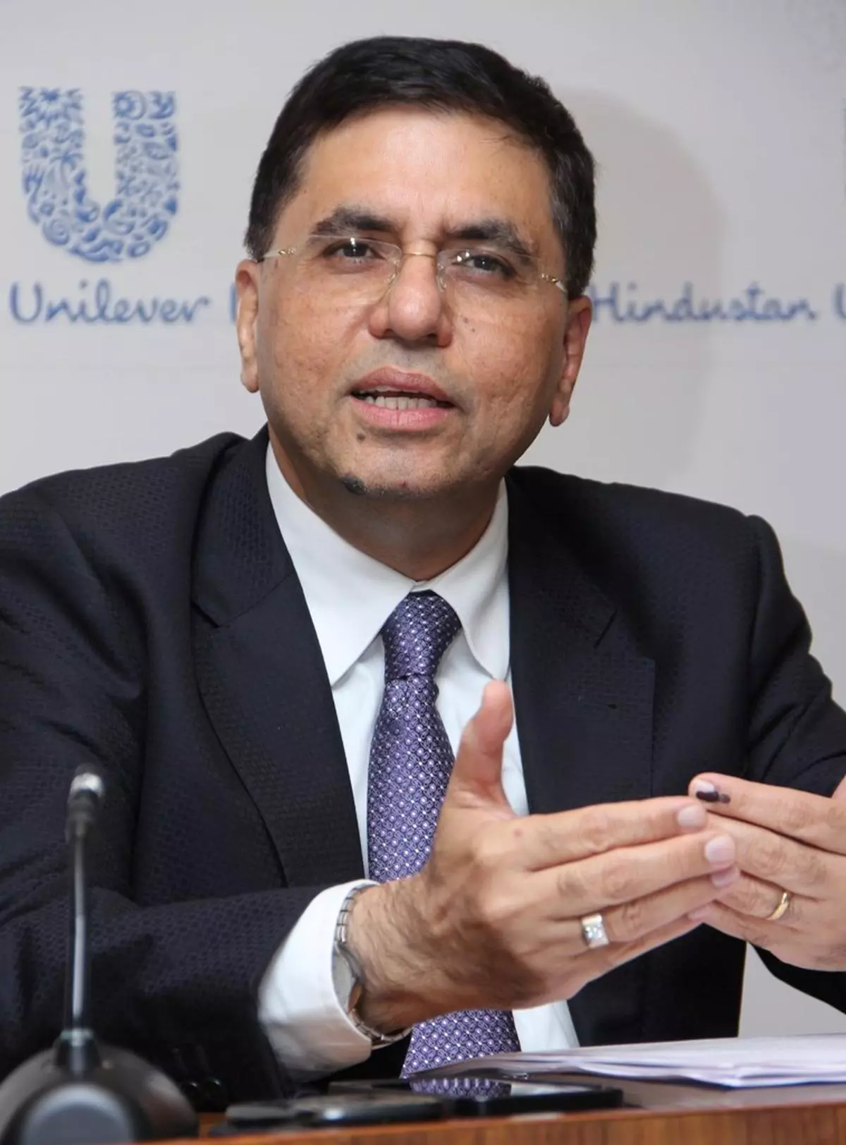  Sanjiv Mehta, Chairman and MD, Hindustan Unilever Limited (HUL). (file photo)