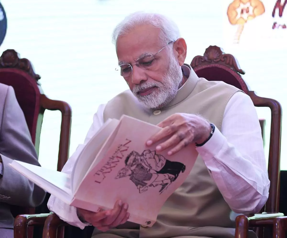 Cartoons don't hurt, they have healing power: Modi - The Hindu BusinessLine