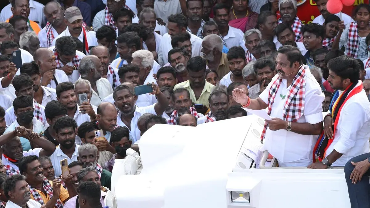 2026 Tamil Nadu polls to end dynasty rule: EPS targets DMK