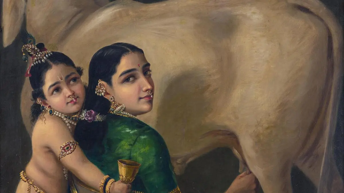 Raja Ravi Varma painting sells for record ₹167 crore at Saffronart auction