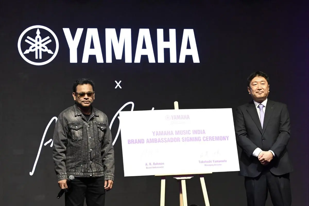 thehindubusinessline.com - Yamaha Music India announces AR Rahman as new brand ambassador