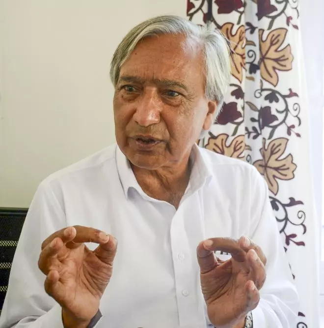 CPI(M) leader Muhammad Yousuf Tarigami  