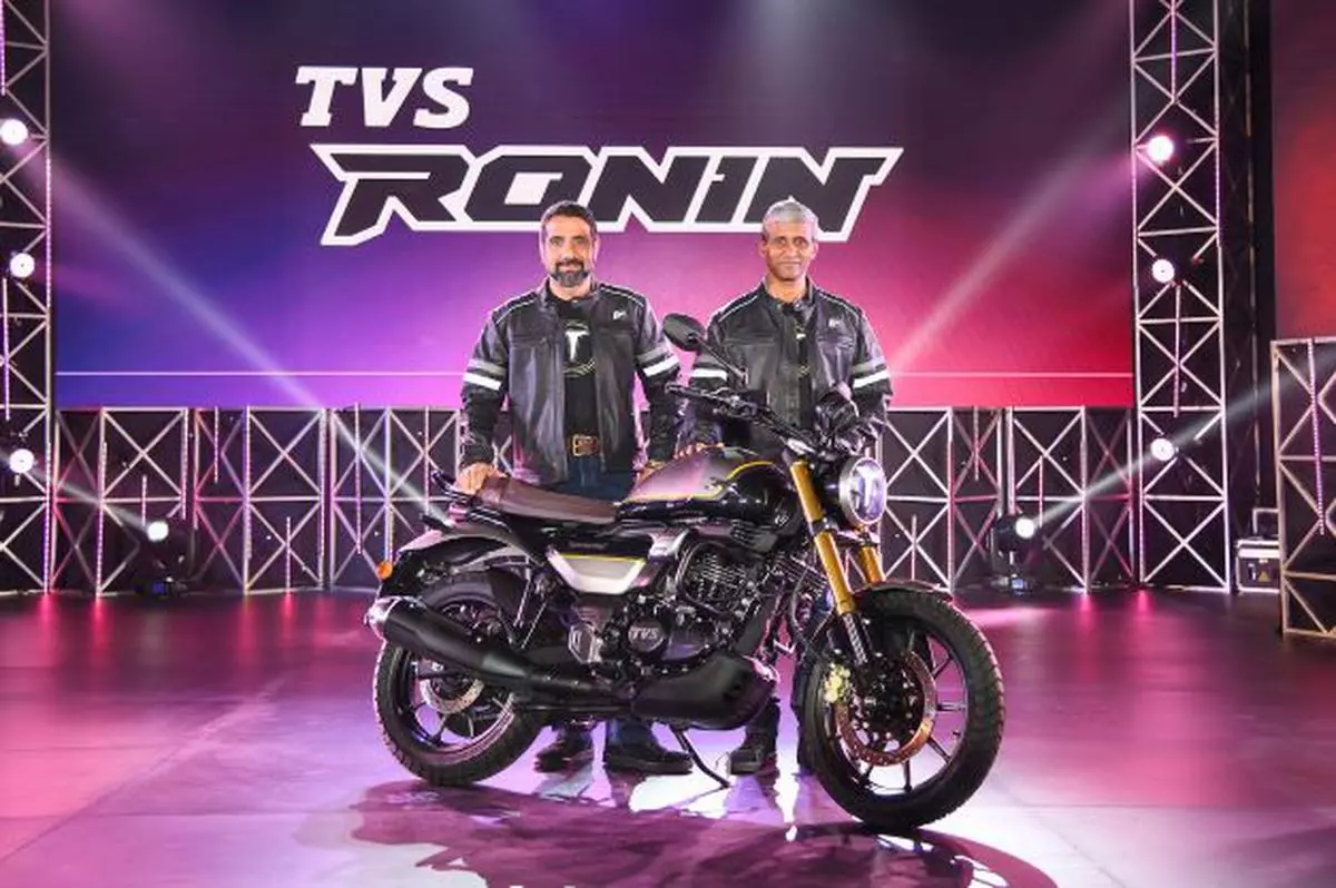 TVS Motor Company is launching a new bike Ronin to its debut 

 | Tech Reddy